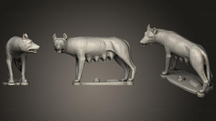 3D модель Капитолийский Волк (STL)
